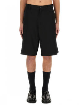 Moschino - Black Solid Shorts