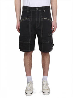 Isabel Marant - Black Solid Shorts