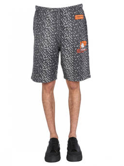 Heron Preston - Black Printed Shorts
