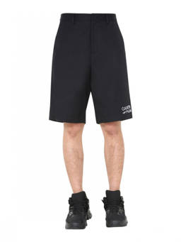 Marcelo Burlon - Black Graphic Shorts