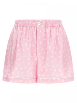 Moschino - Beige Pleated shorts