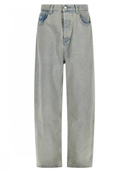 Drole De Monsieur - Grey Mid Rise Jeans