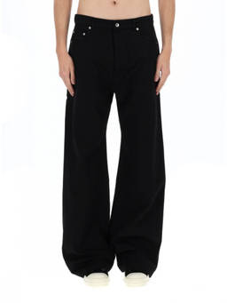 Rick Owens - Black Mid Rise Jeans