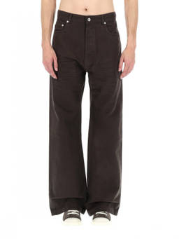 Rick Owens - Brown Mid Rise Jeans