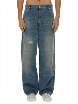 Moschino - Blue Mid Rise Jeans