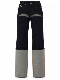 Jean Paul Gaultier - Denim Straight Mid Rise Jeans