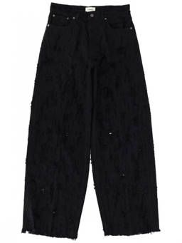 Haikure - Black Relaxed High Rise Jeans