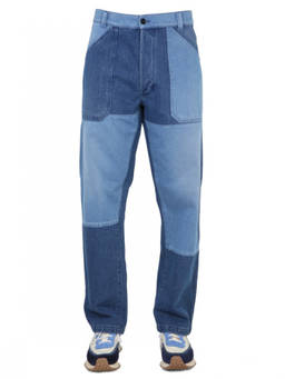 Etro - Blue Mid Rise Jeans