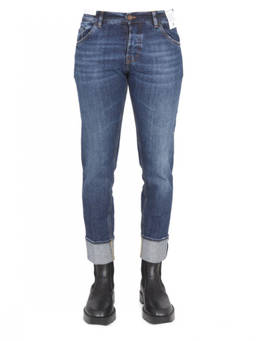 Pt Torino - Denim Mid Rise Jeans
