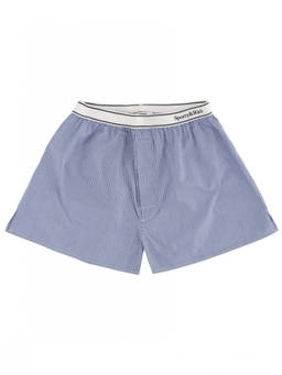 Sporty & Rich - Blue Stripes Shorts