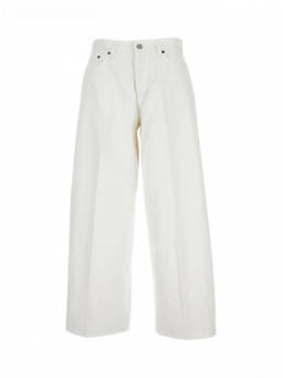 Haikure - Ecru Wide-Leg Jeans