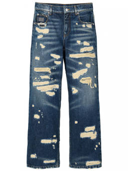 Marc Jacobs - Blue Rip Straight Jeans