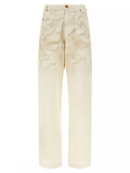 Willy Chavarria - Beige Denim Jeans