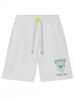 Casablanca - White Logo Shorts