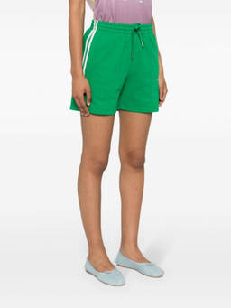 Parosh - Green Striped Jersey Shorts
