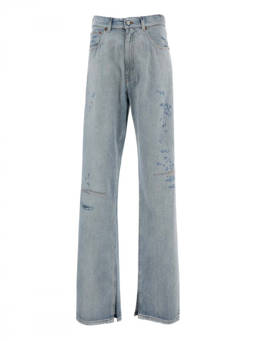 MM6 Maison Margiela - Sky Blue Distressed Jeans
