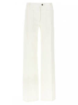 Ferragamo - White Straight jeans