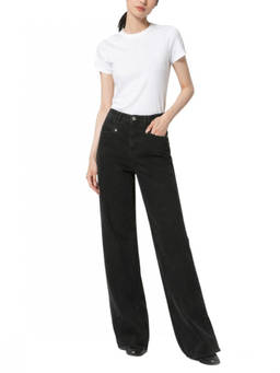 Isabel Marant - Black Relaxed High Rise Jeans