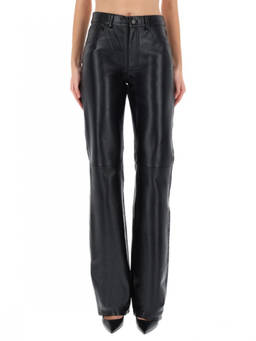 Haikure - Black Straight High Rise Jeans