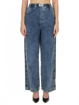 Moschino - Denim Loose High Rise Jeans