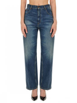 Victoria Beckham - Denim Boyfriend High Rise Jeans