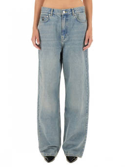 Moschino - Denim Loose Mid Rise Jeans