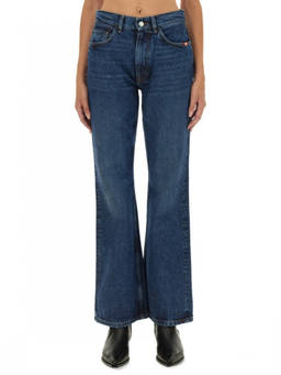 Amish - Denim Flared High Rise Jeans