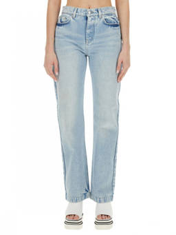 Stella McCartney - Denim Straight High Rise Jeans