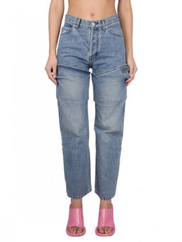 Ambush - Blue Straight High Rise Jeans