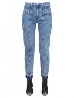 Marant Etoile - Denim Tapered High Rise Jeans