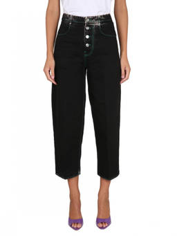Department 5 - Black Straight High Rise Jeans