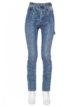 MSGM - Blue Skinny High Rise Jeans