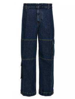 Gucci - Blue Cargo Jeans