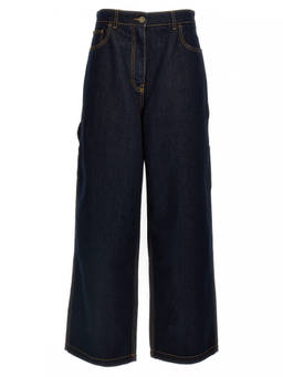 Etro - Blue sparkling jeans
