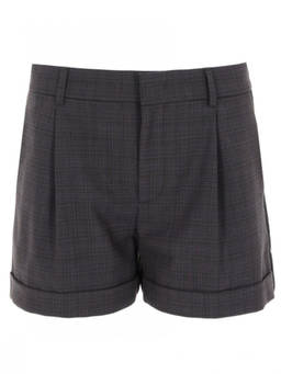 Moschino - Grey Checks Shorts