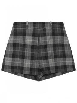 DIOR - Multicolor LAINE TARTAN SHORTS
