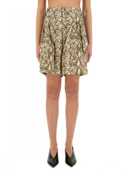 Isabel Marant - Leopard Animal Print Shorts
