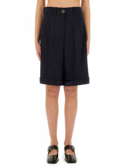 Patou - Black Solid Shorts