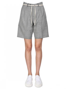 Aspesi - Grey Checks Shorts
