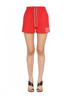 Department 5 - Red Logo Shorts