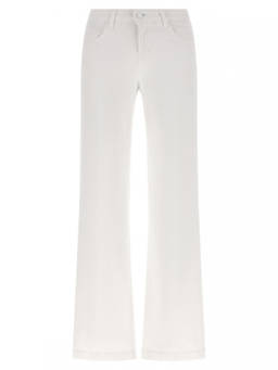 L'AGENCE - White Low Rise Jeans