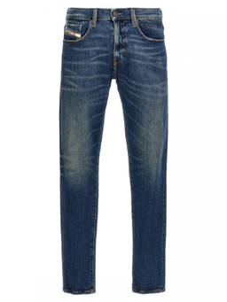 Diesel - Blue Slim Mid Rise Jeans