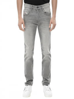 Diesel - Grey Mid Rise Jeans