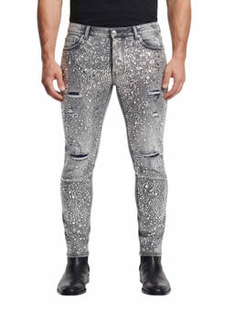Dsquared2 - Grey Skinny Mid Rise Jeans