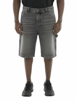 Diesel - Grey Textured Shorts