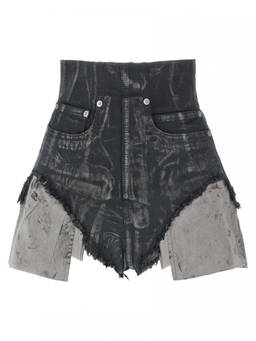 Rick Owens - Brown Dirt Cutoffs shorts