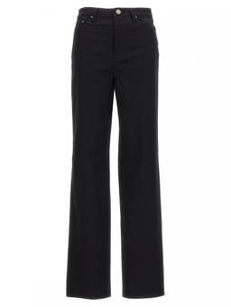 Rotate Birger Christensen - Black Twill High Rise Jeans