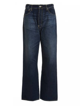 Kenzo - Blue Logo Patch Jeans