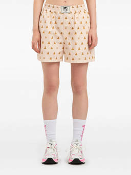 Palm Angels - Soft Pink Monogram Shorts