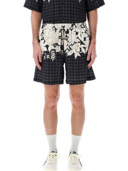 Amiri - Black Garden Short